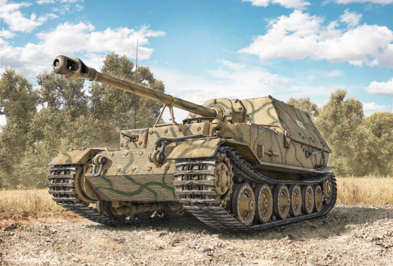 Italeri - I211 - Maquette - Chars d'assaut - Panzerjäger Elefant - Echelle 1:35