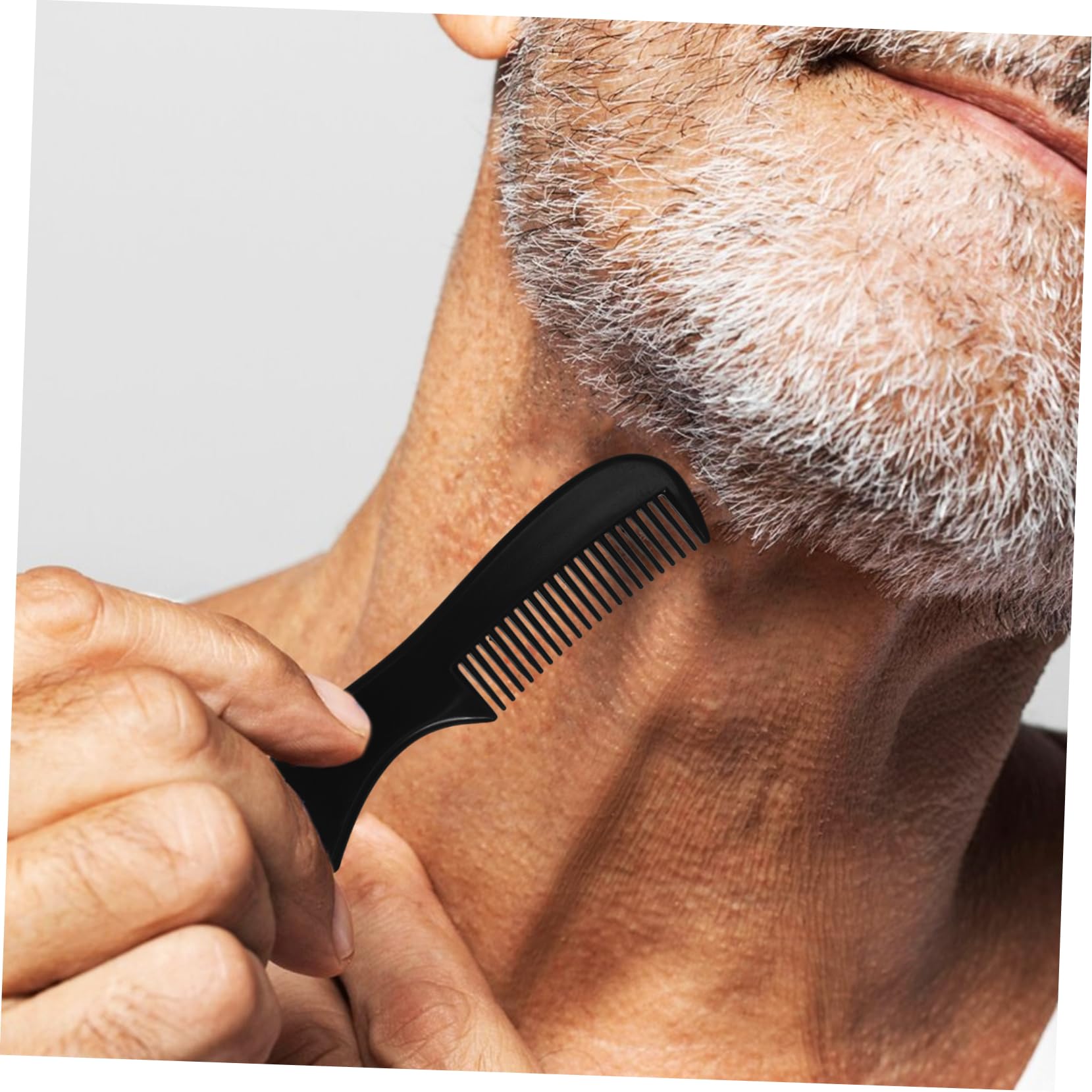 Healeved 50pezzi Pettine Tascabile Per Barba Da Design Elegante e Compatto Adatto Tutti Tipi Di Per La Quotidiana Materiale Resistente e Durevole