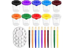 No-Spill Kids Paint Cups, the Ultimate Solution for Mess-Free Art