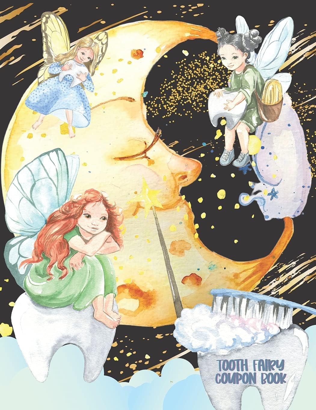 Tooth Fairy Coupon Book: Tooth Fairy Receipt Coupon Book A Visit From The Tooth Fairy For Children That Lose One Or More Of Their Baby Teeth