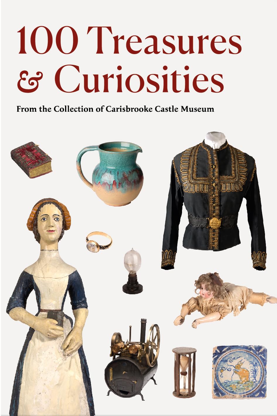 100 Treasures and Curiosities bel ouvrage de collection musée Carisbrooke