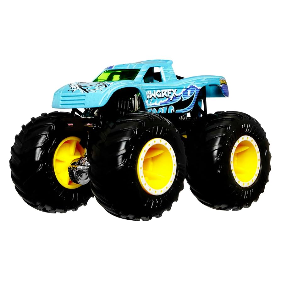 Hotwheels MONSTER TRUCKS 6種3PACK Amazon.com: Hot Wheels Monster Trucks Bone Shaker - Plus