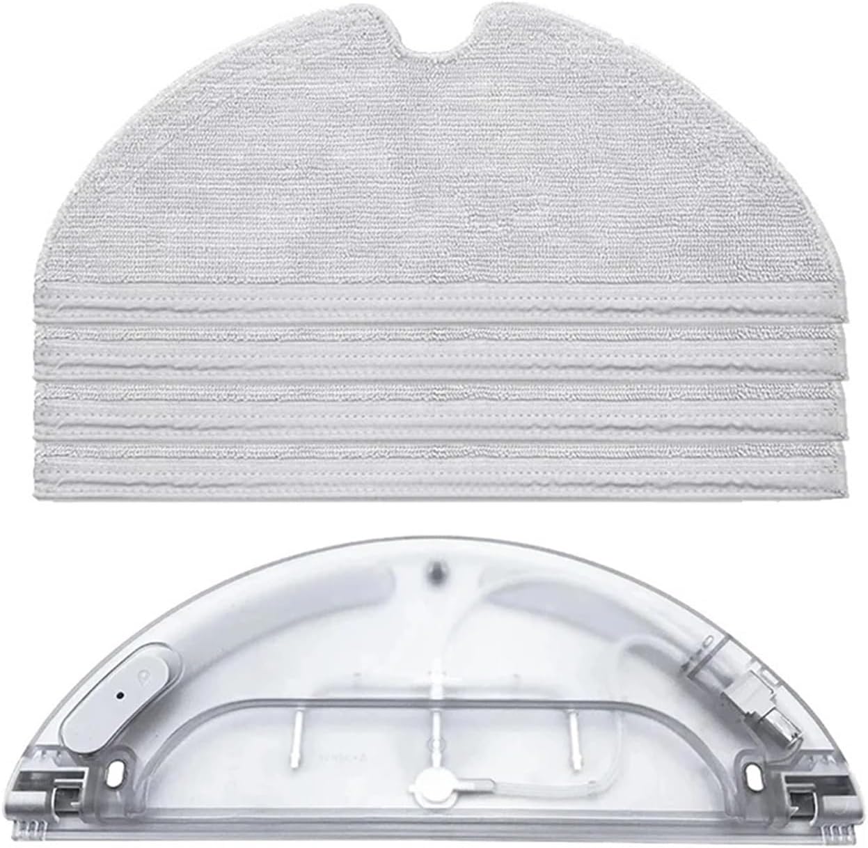 Replacement Water Tank,Compatible For Xiaomi 1C Electric Controll Water Container STYTJ01ZHM Robot Vacuum MOP Cleaner Parts(5pcs)