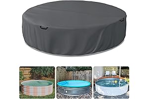 Premium Inflatable Above Ground Steel Tank Pool Cover - Heavy Duty, Rust & Aging Prevention