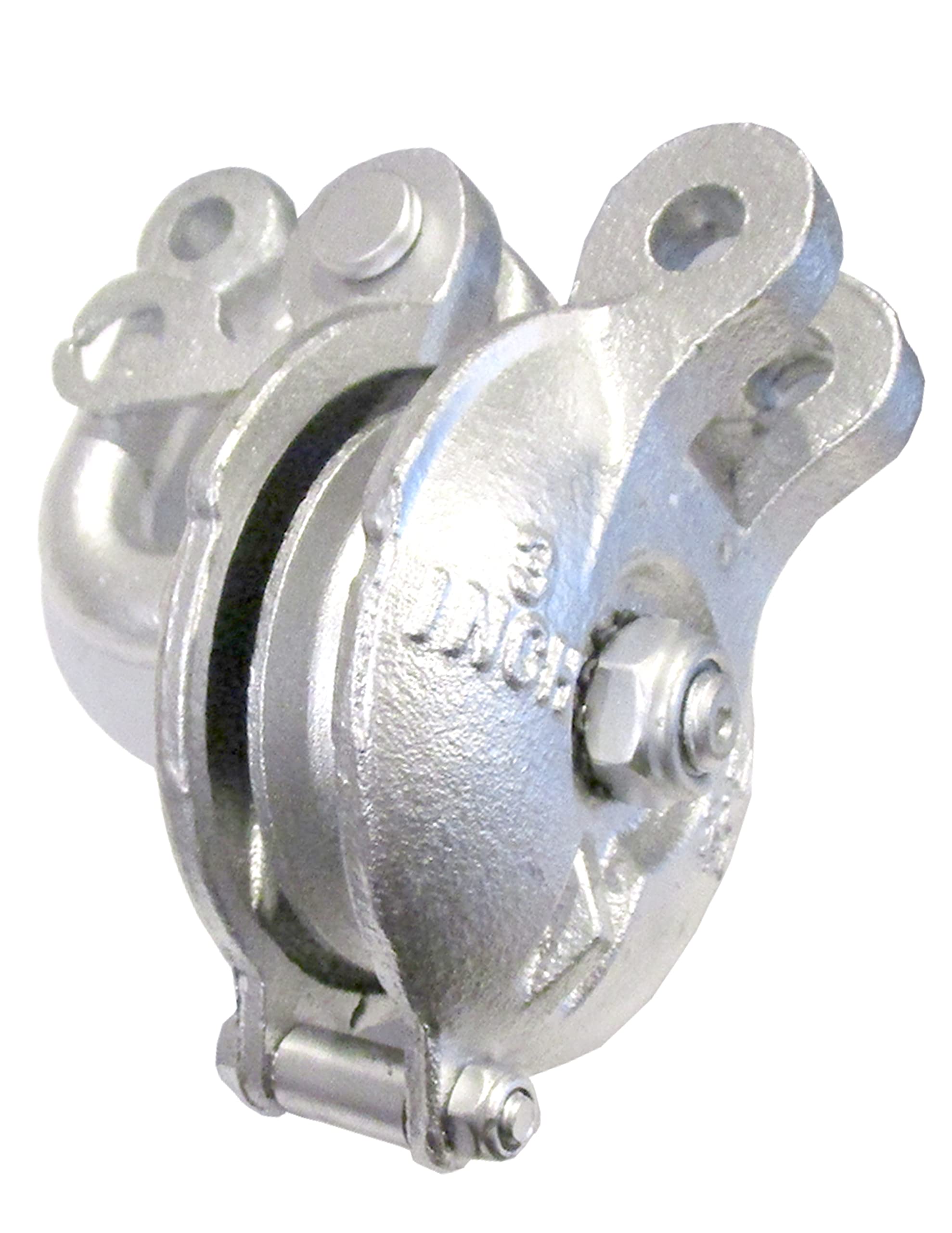4 Snatch Block Yarding Pulley Blocks - 3/8" Wire Rope, 3 Ton WLL, For Lifting & Pulling
