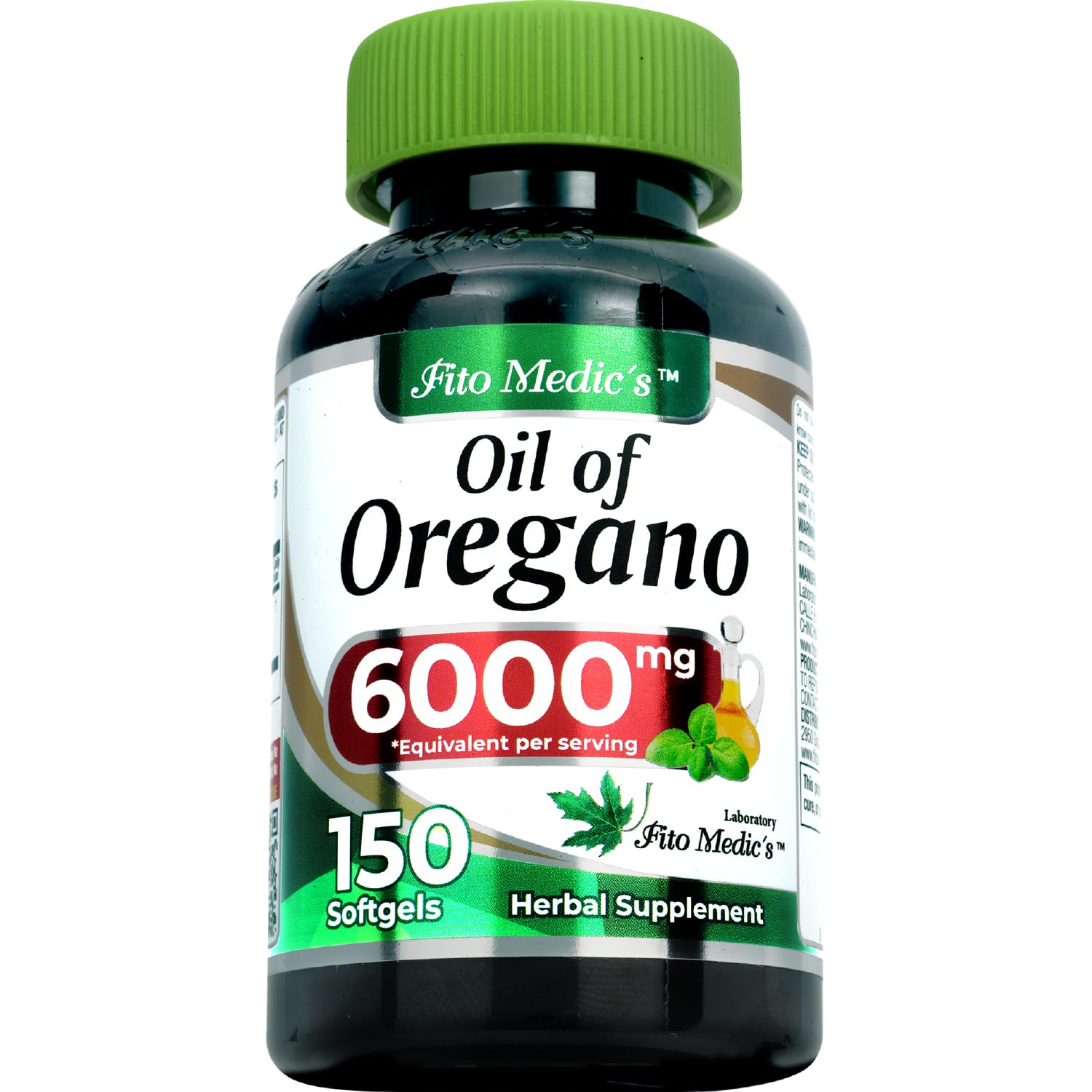 FITO MEDIC'S Lab | Oil of Oregano | 150 softgels | Oregano Oil | Herbal Supplement. — Amazon image 4