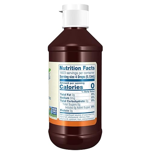 Miniatura 2 de NOW Foods BetterStevia Liquid, Clear, 8 Fl Oz (P26582)