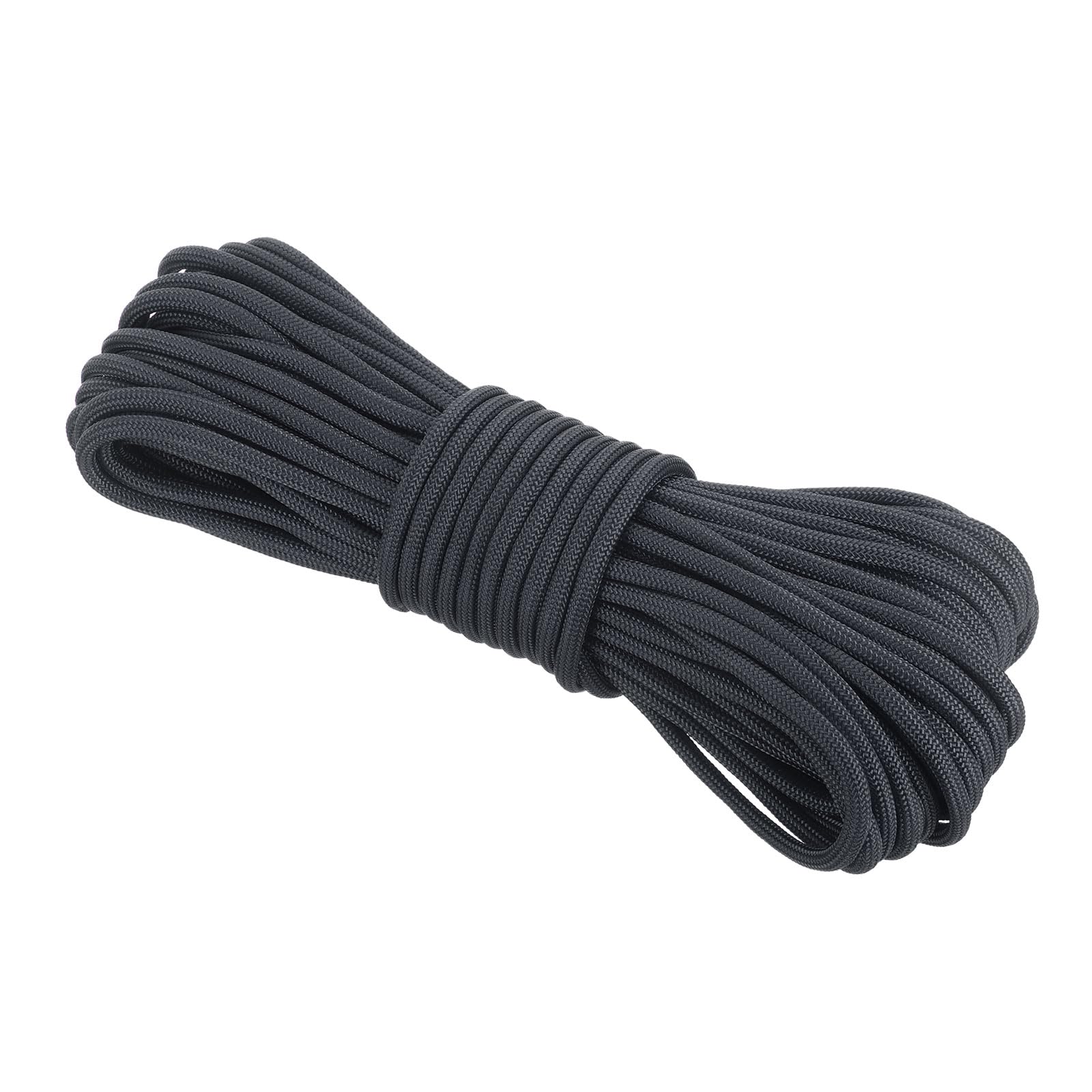 Rebower 550 Paracord Rope 15m, 4mm Thin Paracord Nylon Cord 7-Strand Core [for Tent Camping Outdoor Gear] - Navy Blue