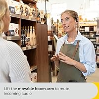 Vista 7 de Jabra Realiza 45 auriculares inalámbricos Bluetooth Push-to-Talk (PTT), micrófono con cancelación de ruido, funcionalidad Push-to-Talk, modo