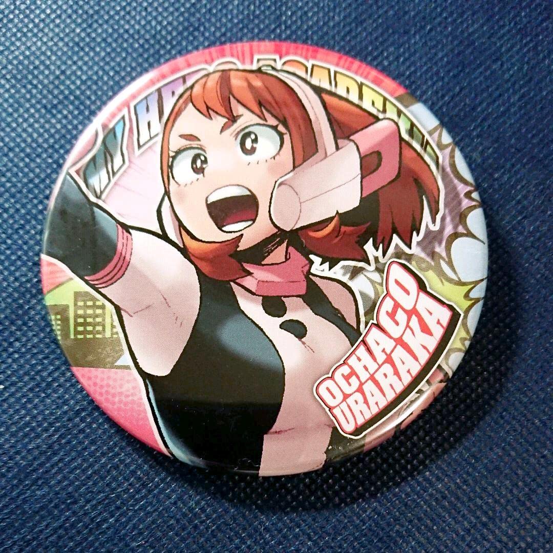 僕のヒーローアカデミア 缶バッジ ヒロアカ展 KV Ver. 麗日 お茶子 僕のヒーローアカデミア 缶バッジ ヒロアカ展 KV Ver. 麗日 お茶