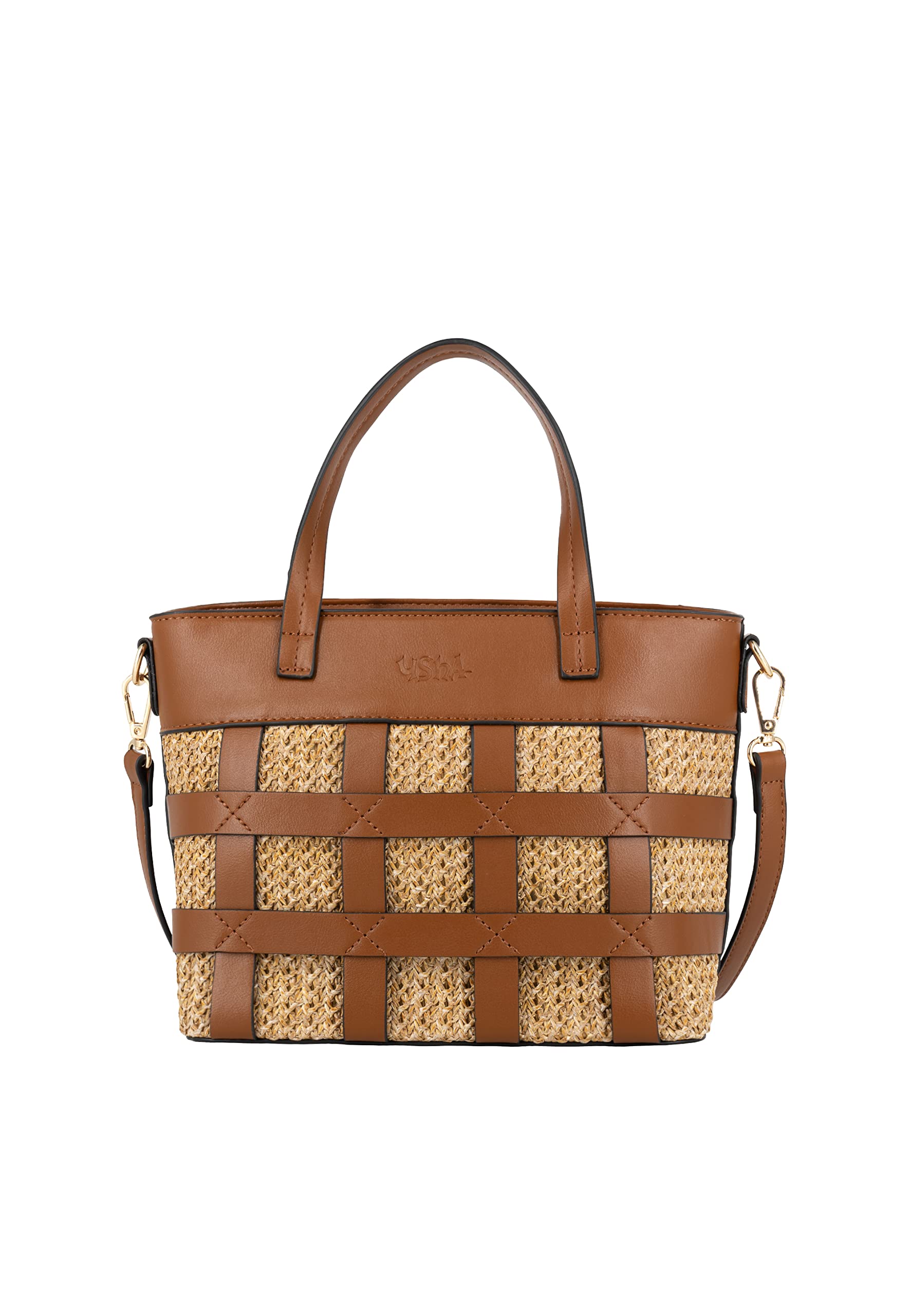 usha FESTIVAL Women's Shopper, Camel, OneSize