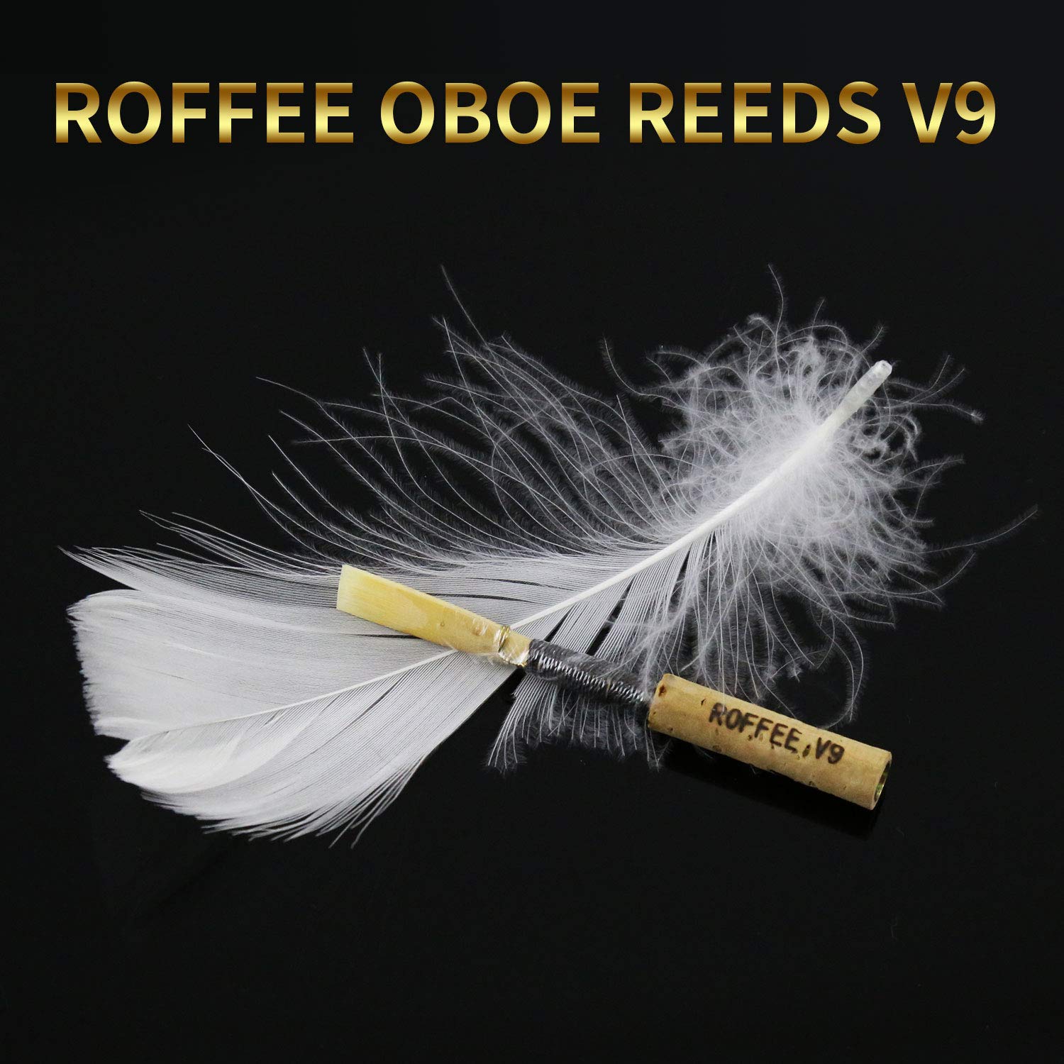 1 pieza oboe cañas oboe hojas oboe escudo Reed V9 modelo profesional, tamaño mediano