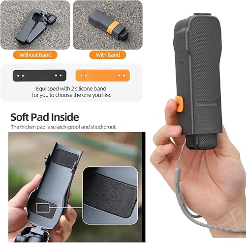 Miniatura 5 de Para DJI Osmo Pocket 3 Caso, Gimbal Lens Funda Protectora para DJI Pocket 3 Accesorios Funda Protectora Tapa