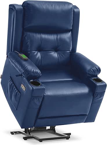 MCombo Large Triple Motor Power Lift Recliner Chair with Massage