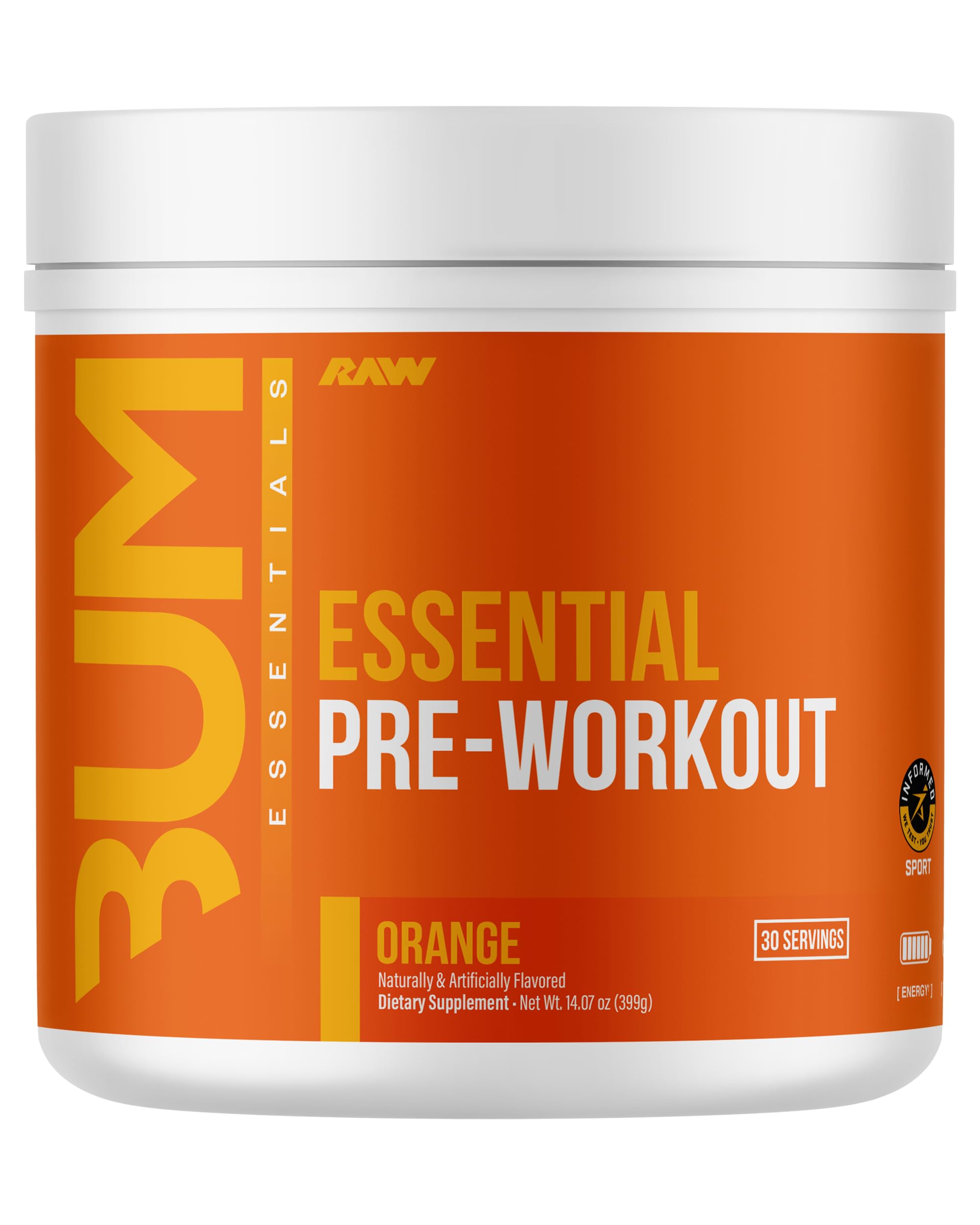 RAW Essential Pre Orange