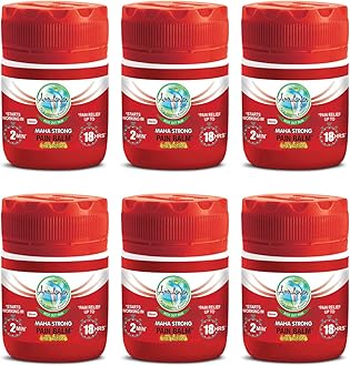 NEW MAHA STRONG PAIN BALM 8 ML - PACK OF 6