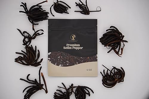 Miniatura 2 de AseLife Energy Selim Pepper 4OZ Pods Granos de Selim Uda Pepper hwentia negro pimienta pimienta delgada
