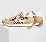 LUCKY STEP Women's Fashion Sneakers Trendy Tennis Shoes Neutral Stylish Retro Trainers Casual Running Walking Shoes