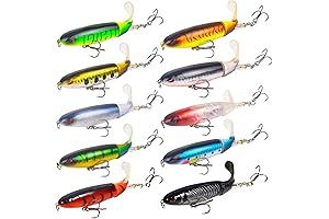 10Pcs Whopper Plopper Fishing Lure: Angling Dominance Unleashed