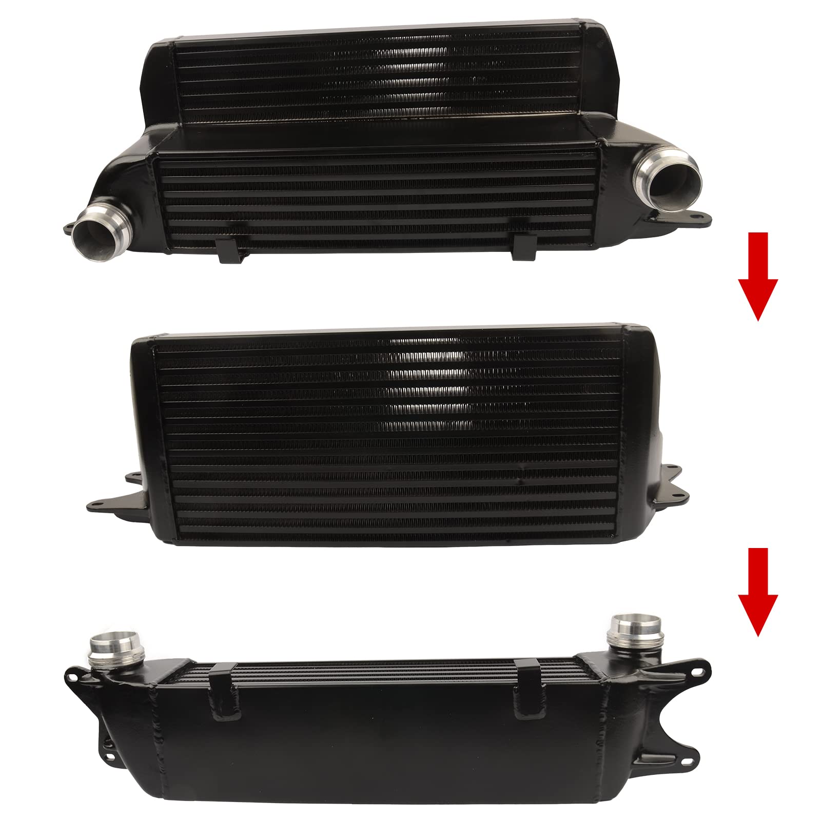 Intercooler Reemplazo para E60 E61 E63 E64 520d 525d 535d 635d 2006-2009
