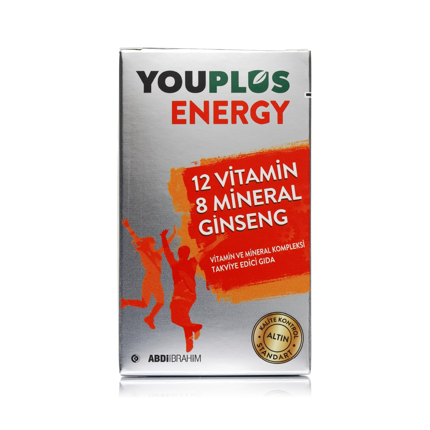 Youplus Energy 12 Vitamin ve 8 Mineral Kompleksi 30 Tablet