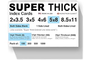 Norstrom Dumati 100 SUPER THICK Index Cards