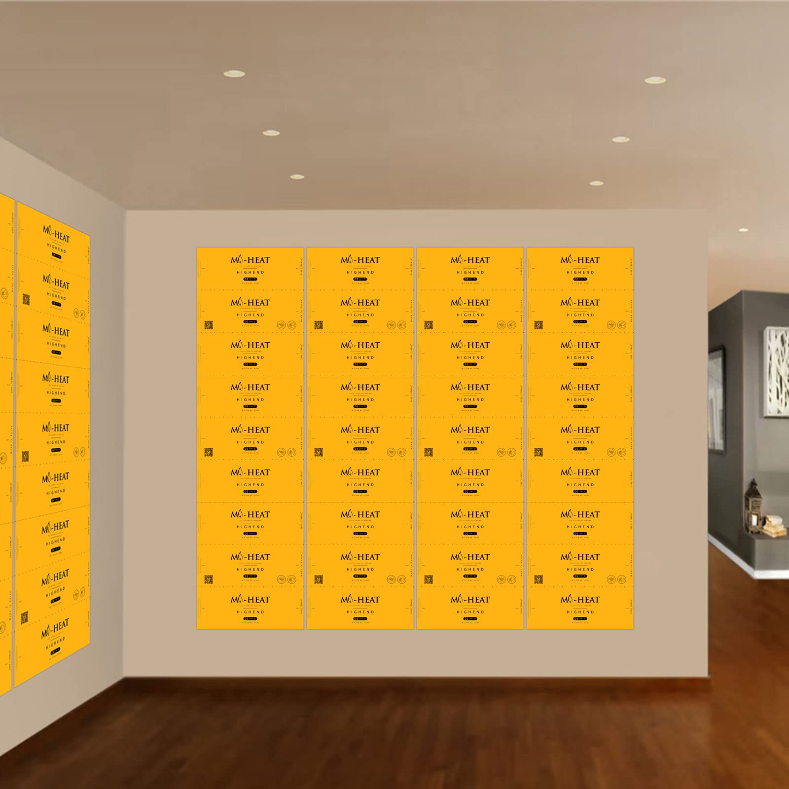 1,5 m Mi-Heat Pellicola riscaldante HighEnd di superlativo con 200 Watt/m² | Temperatura superficiale uniforme e velocità di riscaldamento rapida | Altamente efficiente e robusto