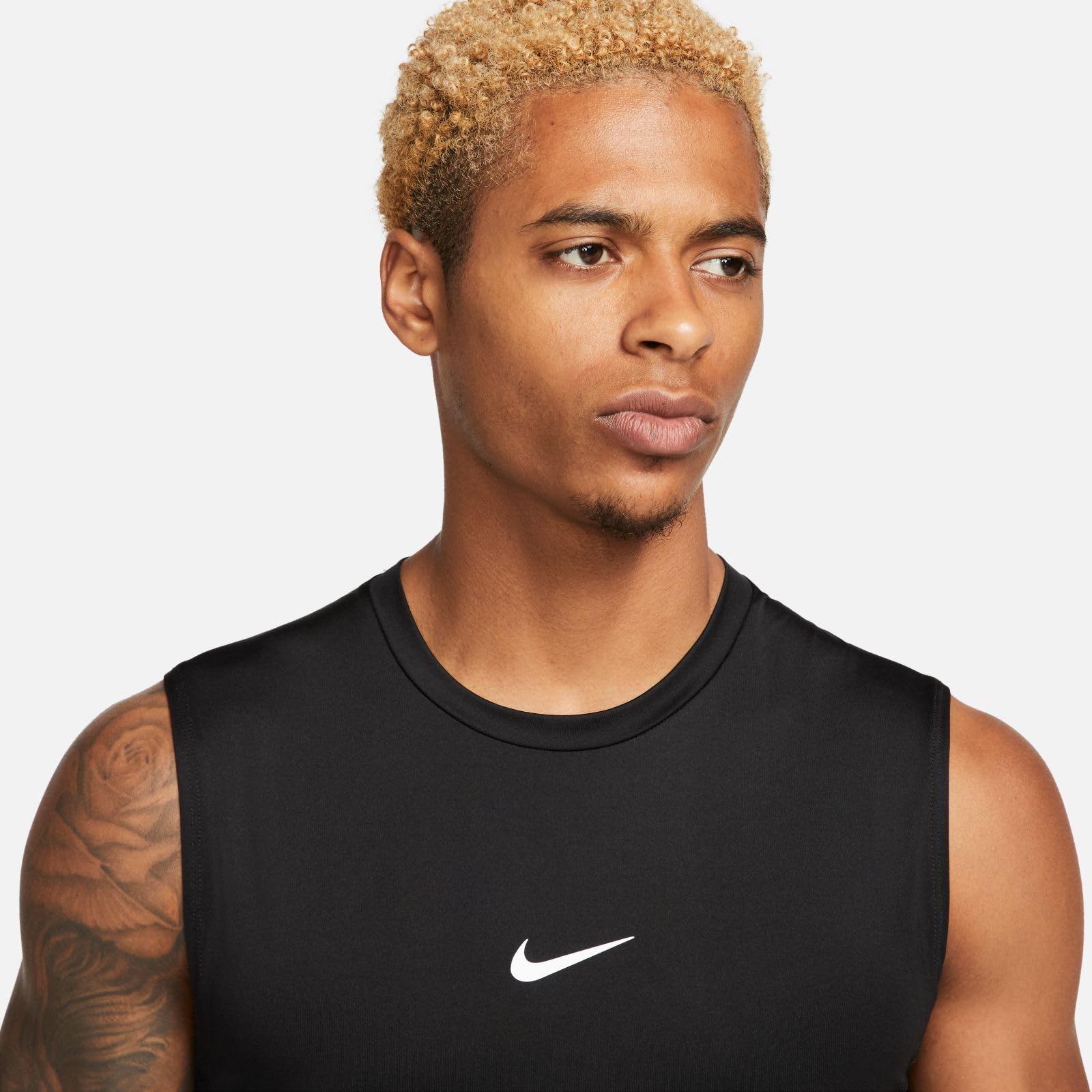 Nike M NP DF Top SL Tight Sweatshirt Hombre