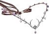 Renaissance Viking Fairy Elven Crown - Fantasy Crystal Circlet Elf Headpiece for Renfaire Halloween Cosplay Costume Hairwear