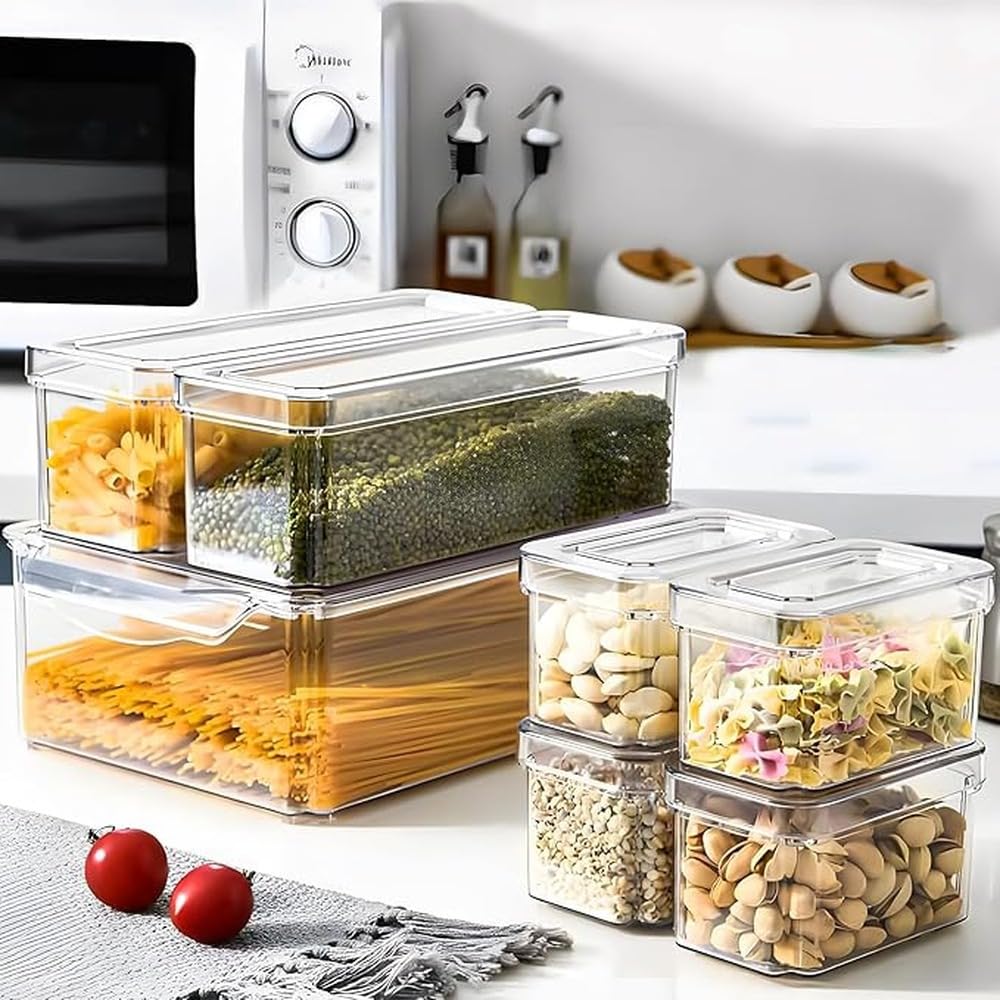 Recipientes duraderos para frutas, ideales para almacenar alimentos