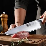 HOSHANHO 5 Pieces Knife Set, Japanese High Carbon Stainless Steel Kitchen Knife Sets, Professional Ultra Sharp Chef Knives Set with Ergonomic Pakkawood Handle