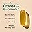 NatureWise Extra-Strength Omega 3 Fish Oil Supplement - 1000mg per Serving - 600 EPA & 400 DHA and Vitamin E - Support for Heart & Brain Health - Lemon Flavor, GMO-Free - 360 Softgels[6-Month Supply]