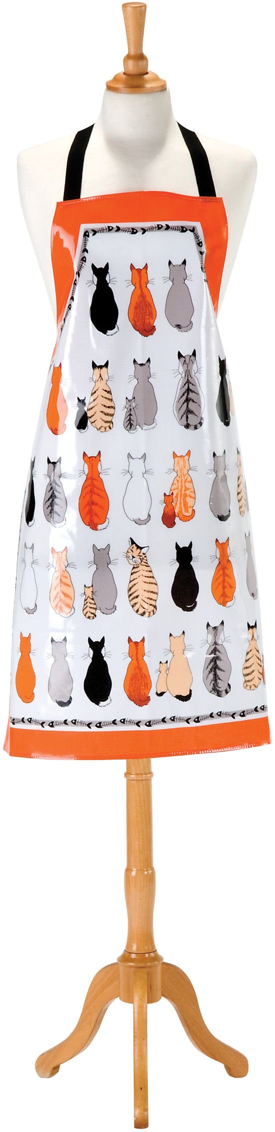 Ulster Weavers Multicolour Cats In Waiting Petite Pvc Apron