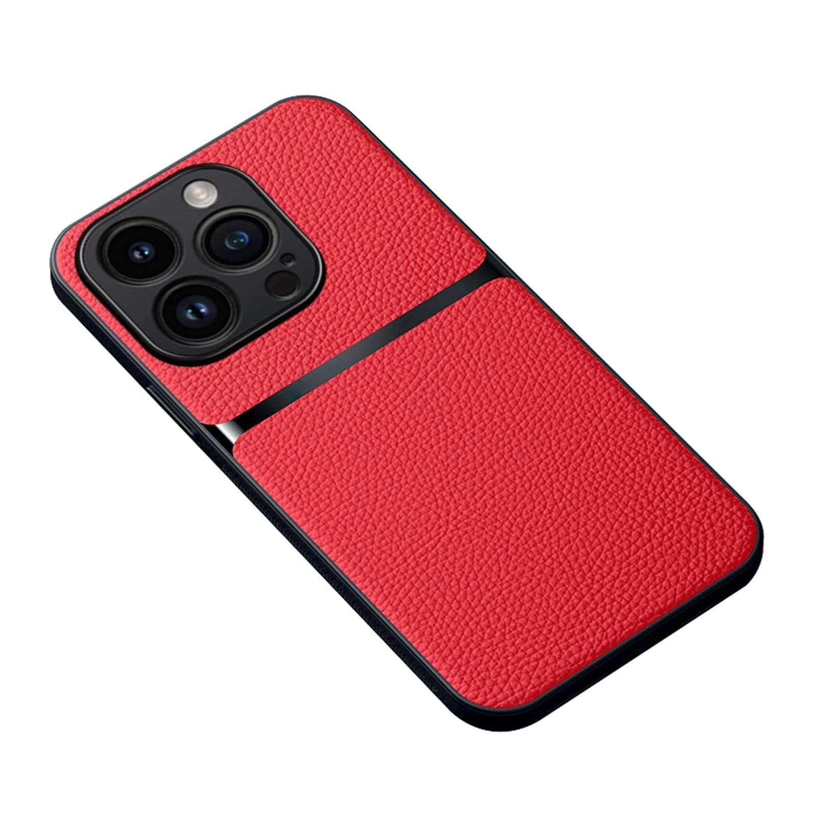 Coque iPhone 16 Pro Max protection objectif cuir antichoc