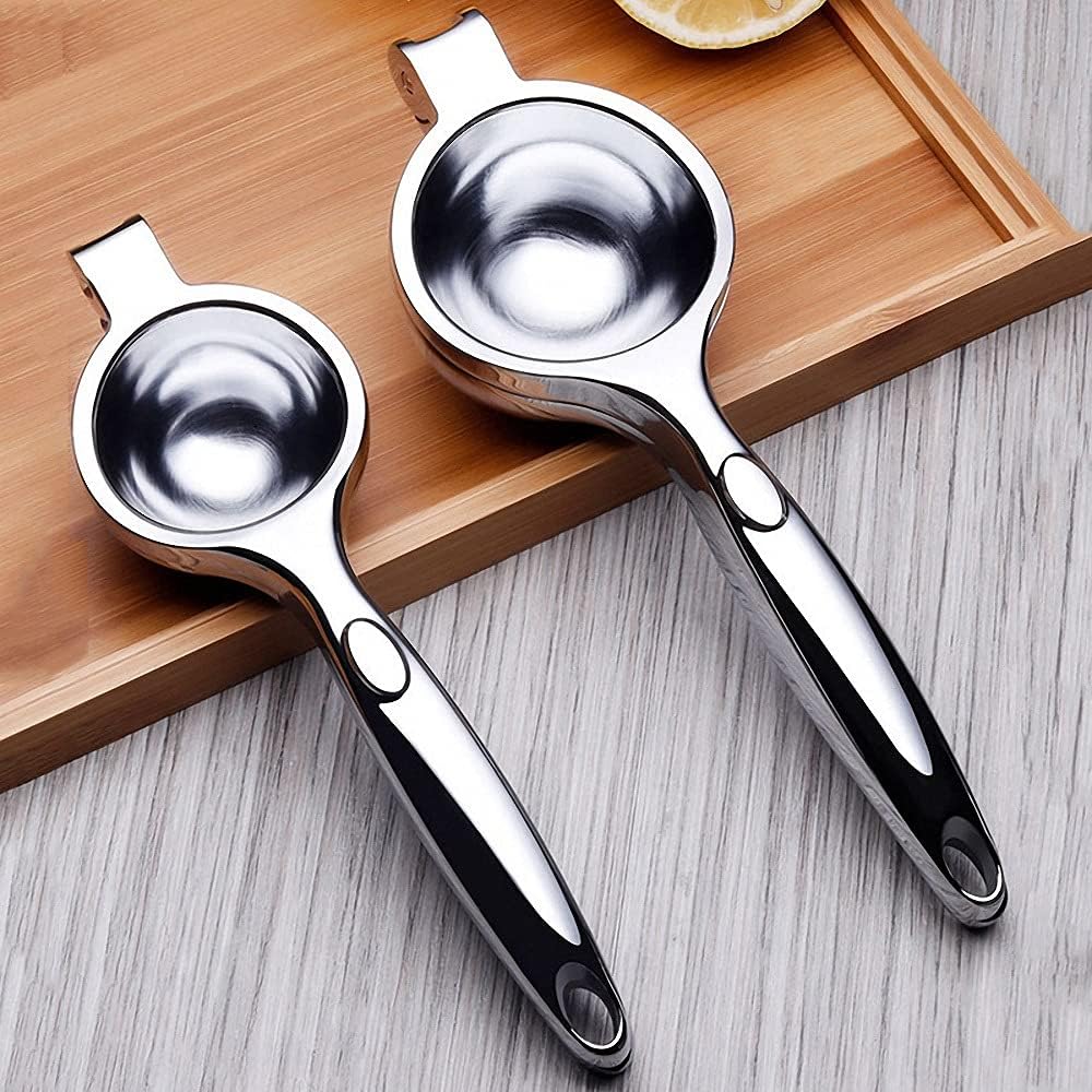 Household Manual Fruit Lemon Juicer Citrus Hand Squeezer Press Machine Stainless Steel Multifunction Kitchen Gadgets(L)