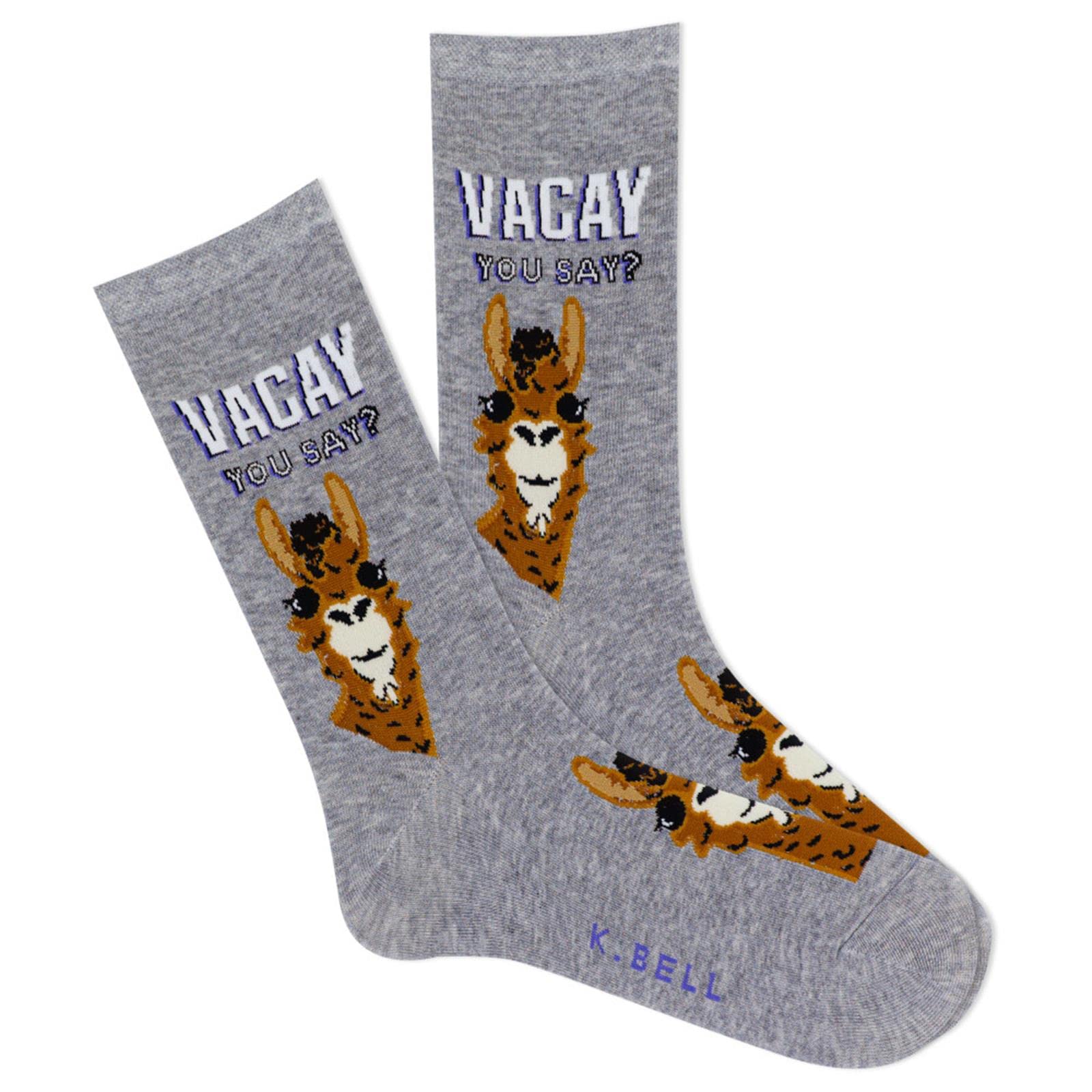 K. Bell Women's Animal Novelty Crew Socks