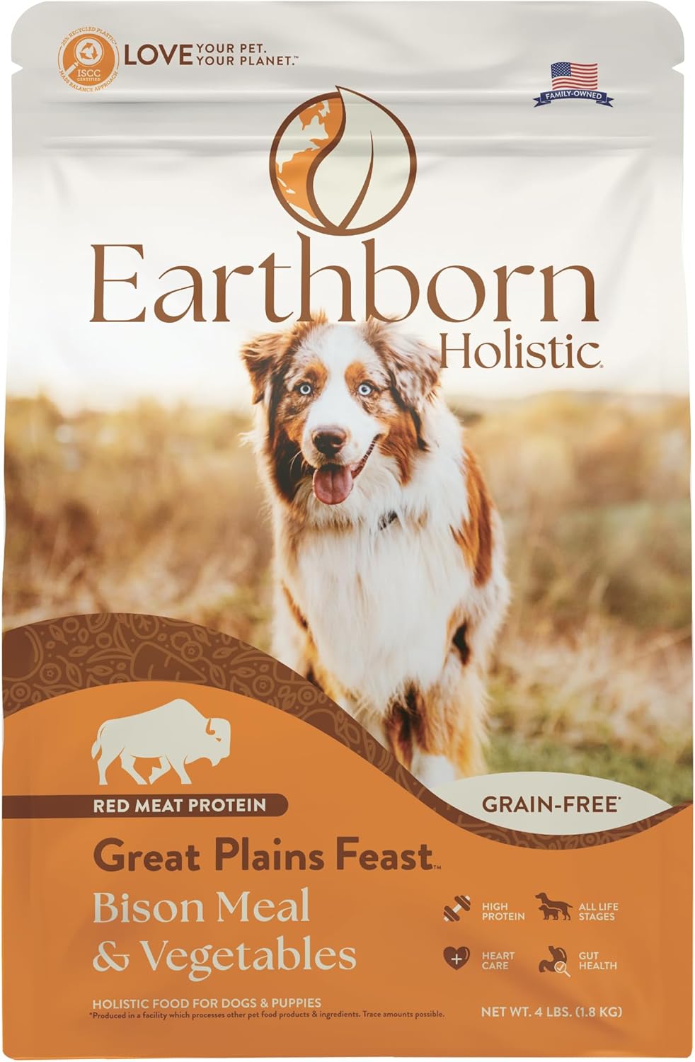 Earthborn Holistic Great Plains Feast Grain-Free Dry Dog Food