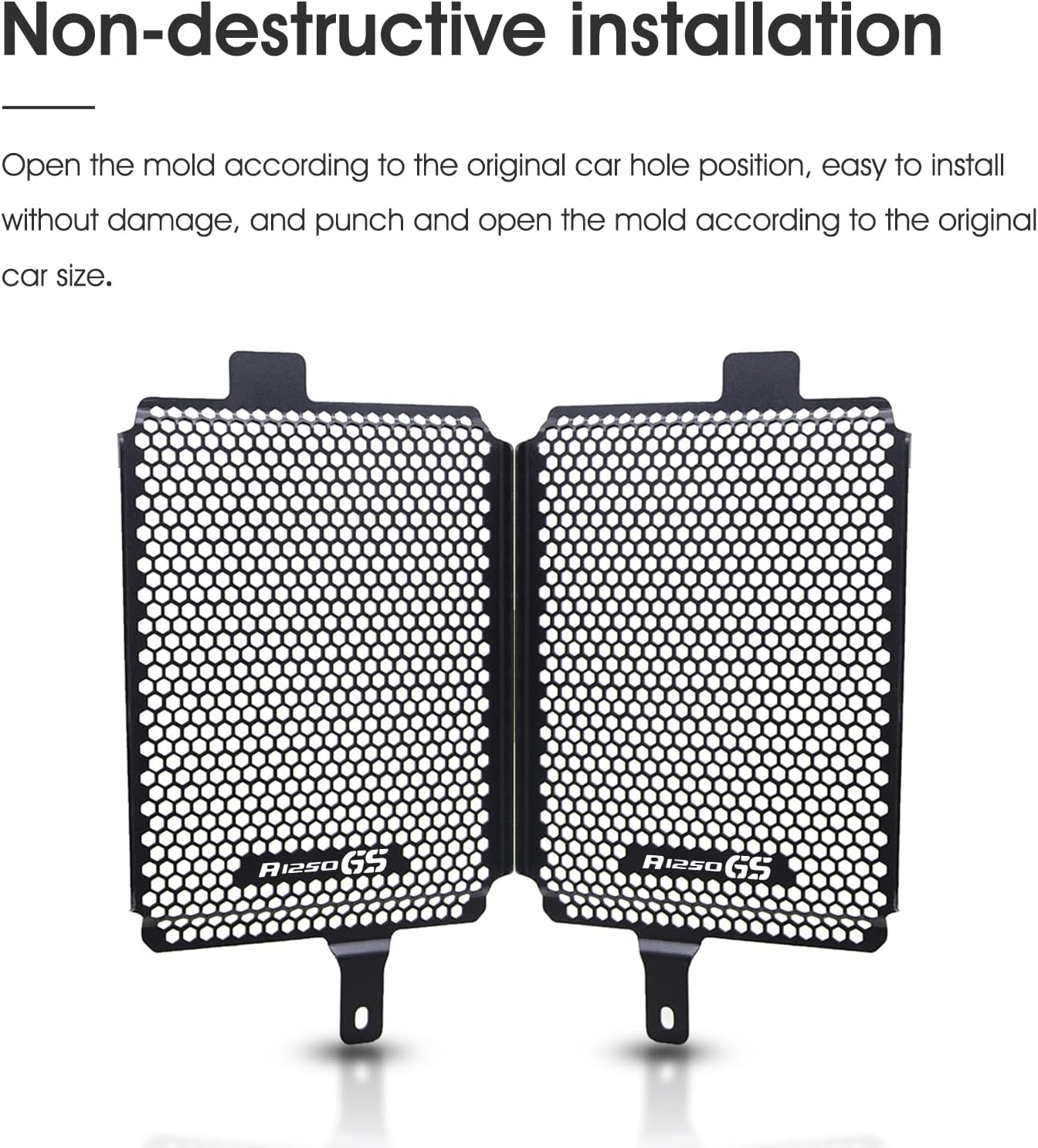 R1250GS Radiator Guard Protective Cover Compatible with R1250GS R1250GS Adventure 2019-2023