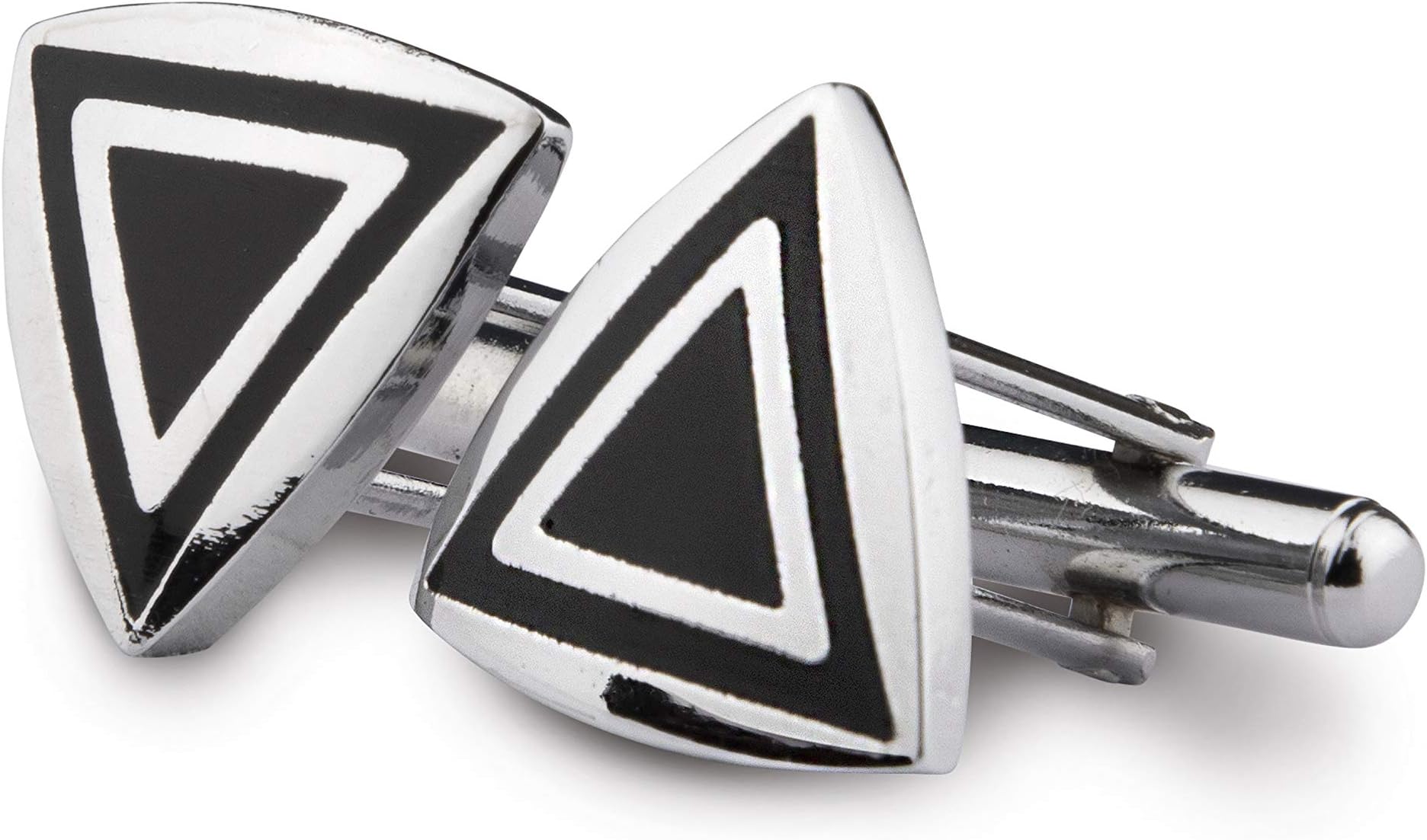 The Embellished Black Cufflinks for Men