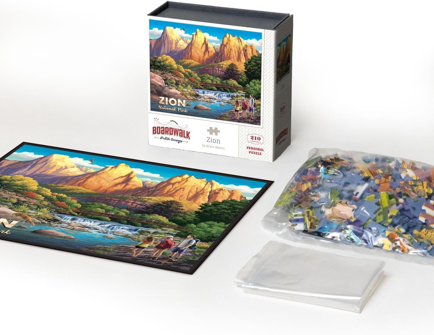 Zion National Park by Boardwalk - Personal Puzzle - 210 Piece
