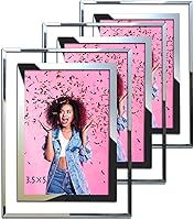 Vista 6 de SIMON'S SHOP Marcos de fotos de 5 x 7, para pared y mesa, de 5 x 7 pulgadas, para bodas, aniversarios, cumpleaños, inauguración de la casa, marcos