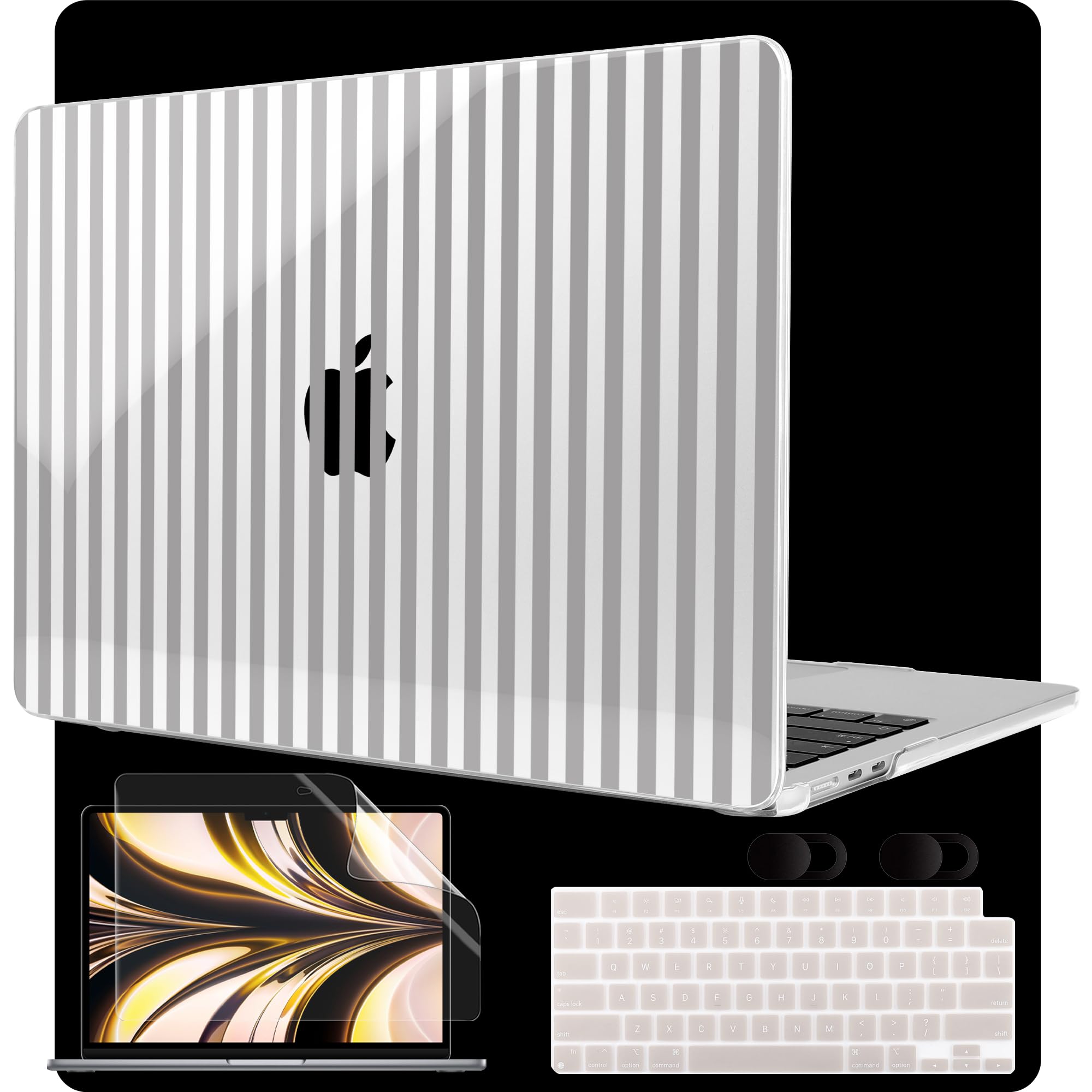 MEEgoodo Case for MacBook Air 13 inch (M5/M4/M3/M2) 2026 2025 2024 2022