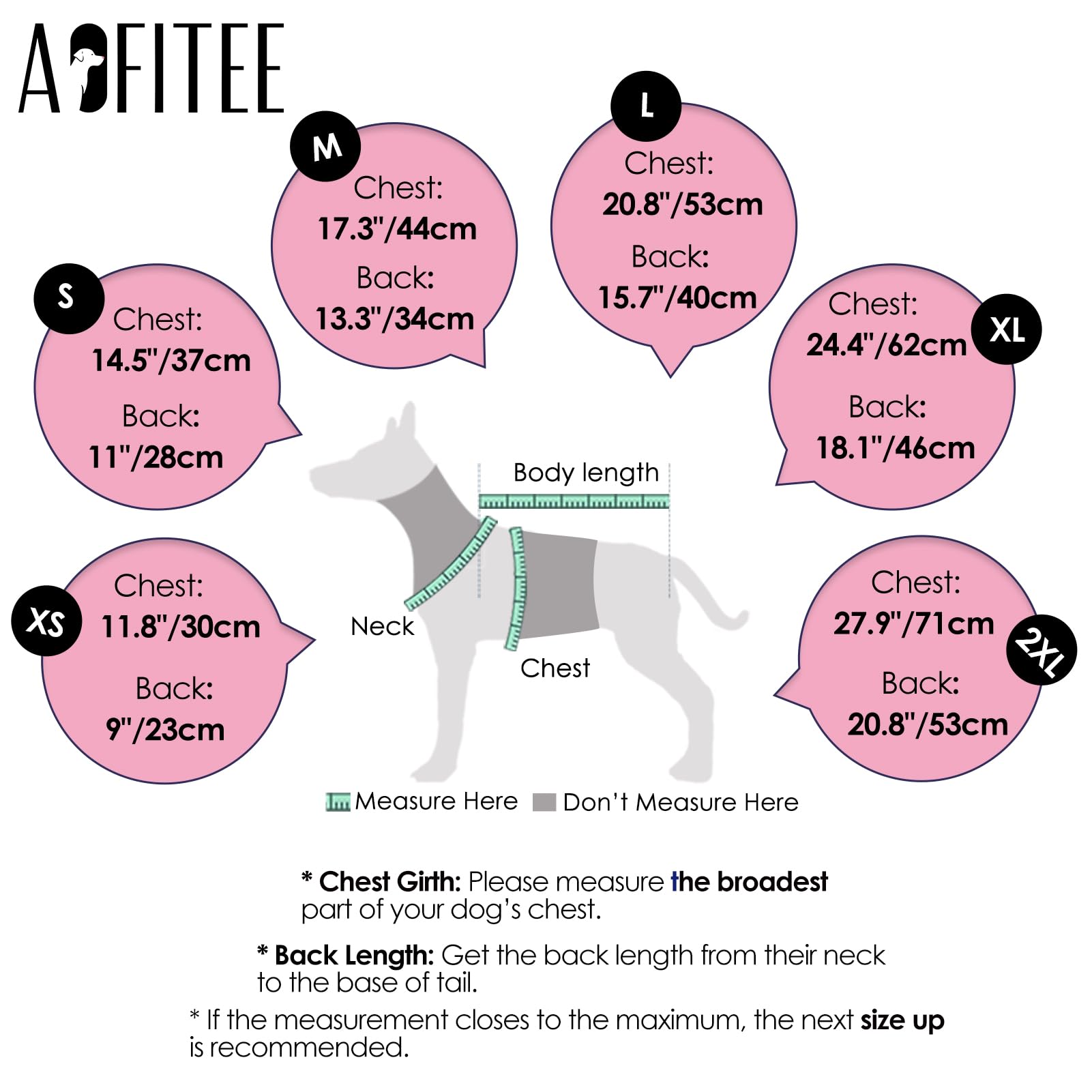 AOFITEE Maglione per Cani, Invernale Maglioncino Cane Taglia Piccola con Collo Alto, Maglione Natalizio Cane Morbida e Calda Maglioncini Bassotto con Maniche, Maglioni Cani Rosa, S