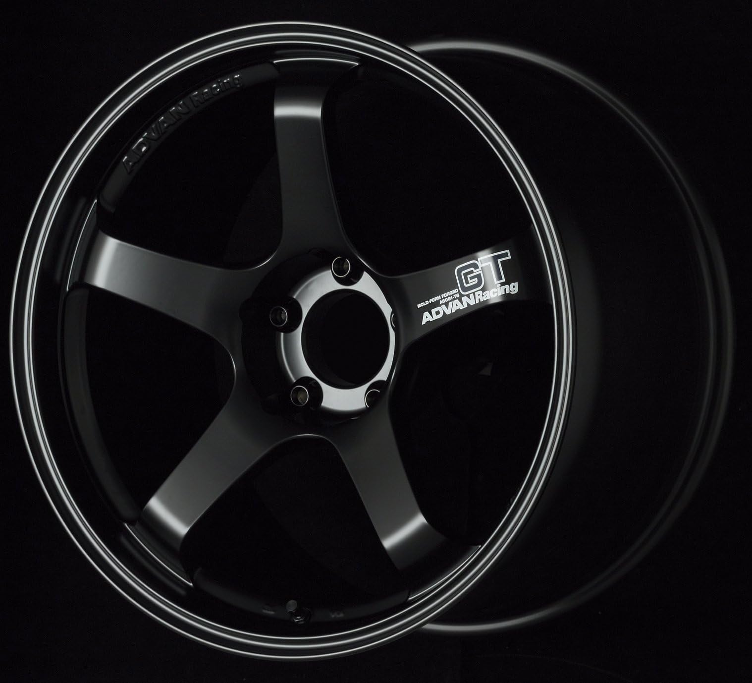 Advan GT Semi Gloss Black Wheel with Painted Finish (18x10"/5x114.3mm, +40mm offset)
