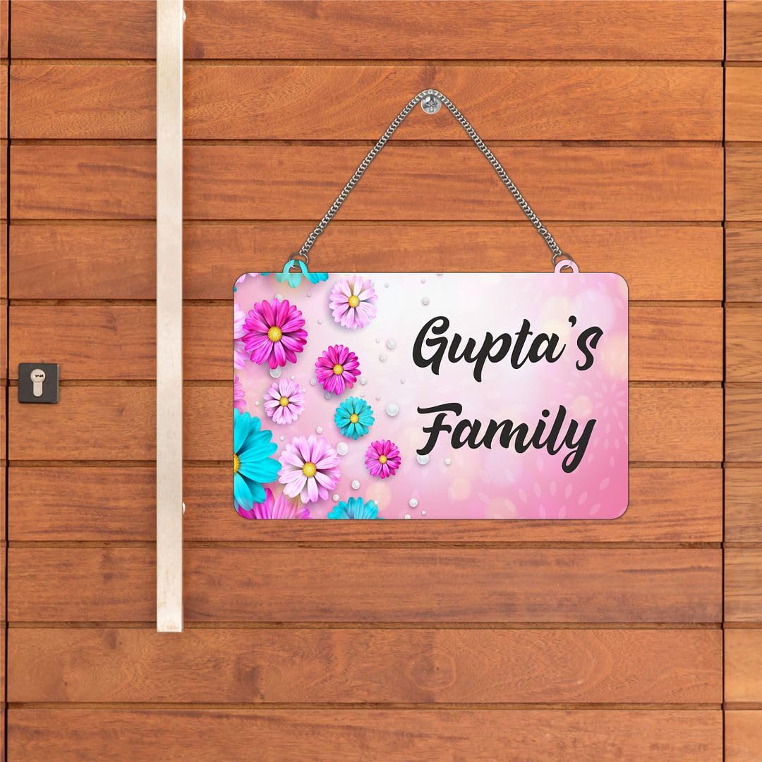 CVANU Customized Wooden Name Plate for Home Entrance Multicolour Size(10.5x18inch)_C1 — Amazon image 19