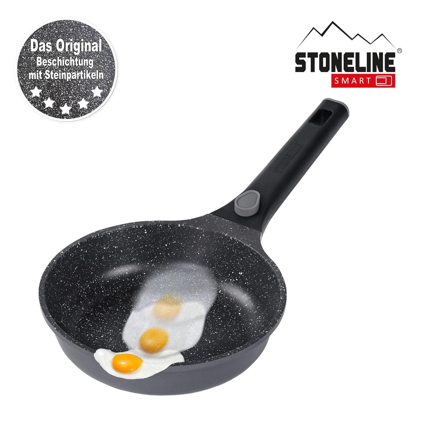 STONELINE Imagination Plus 3-Piece Frying Pan Set 20/24/28 cm