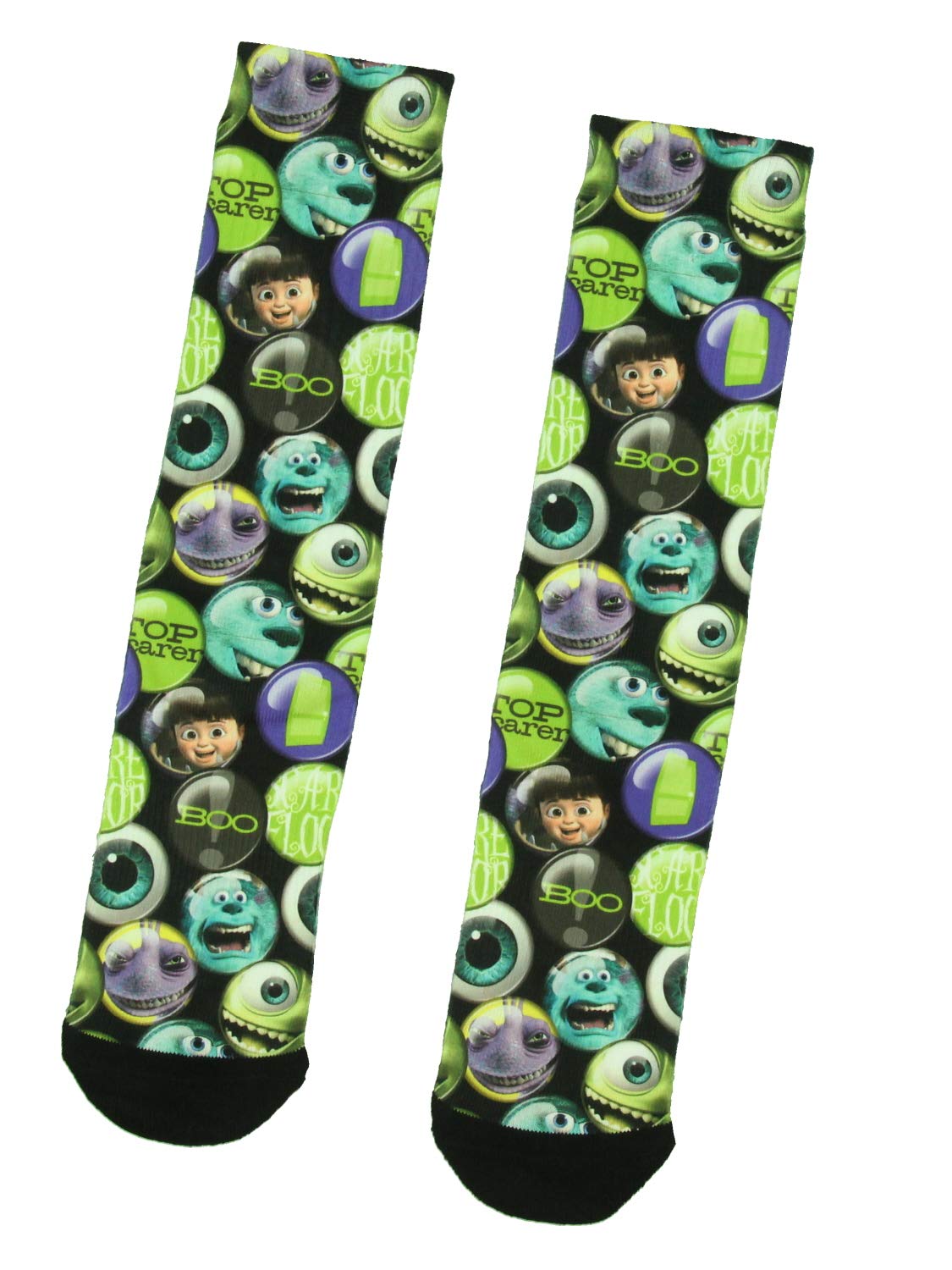 BioworldDisney Monsters Inc. Character Sublimation Crew Socks 1 Pair