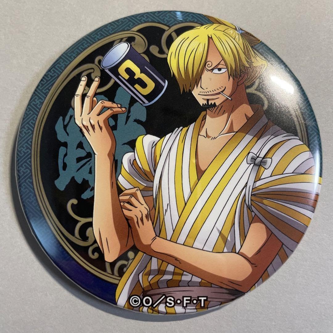 ONE PIECE サンジ 缶バッジ 輩 YAKARA 麦わらストア 限定
