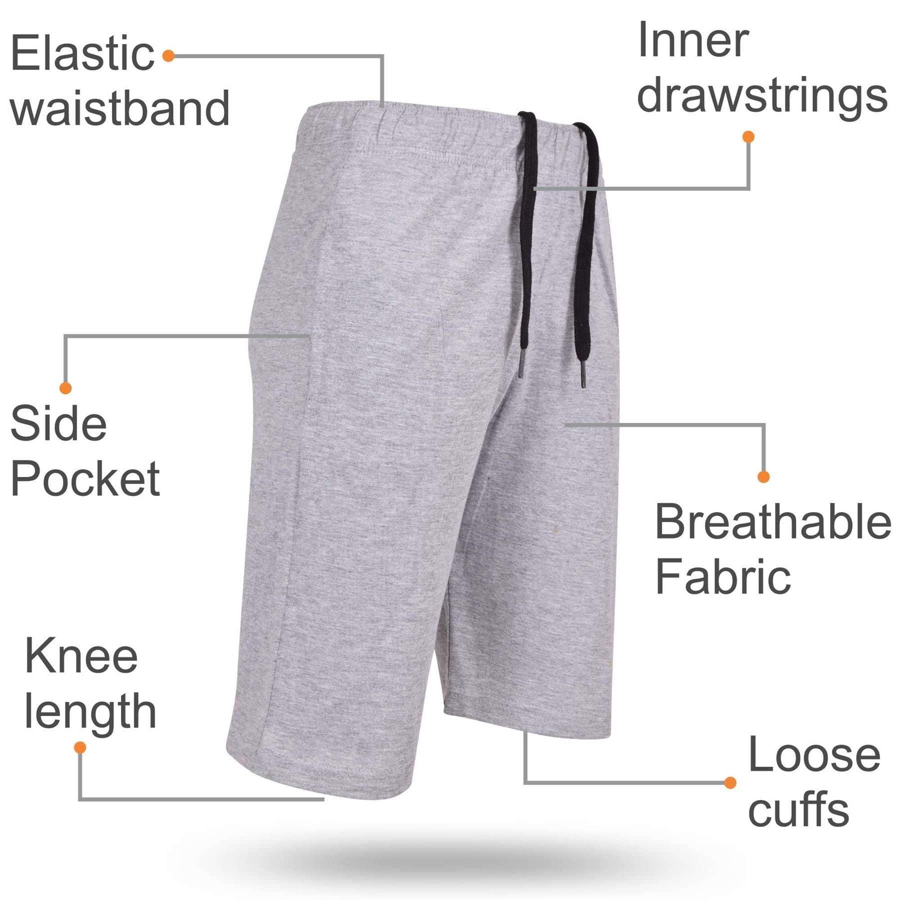 A2Z 4 Kids Jungs Shorts Baumwoll Stretch Lässig Sommer Knielang Komfortabel Leichtes Gewicht Hose Für Indoor Outdoor Occasion Alter 5-13 Jahre