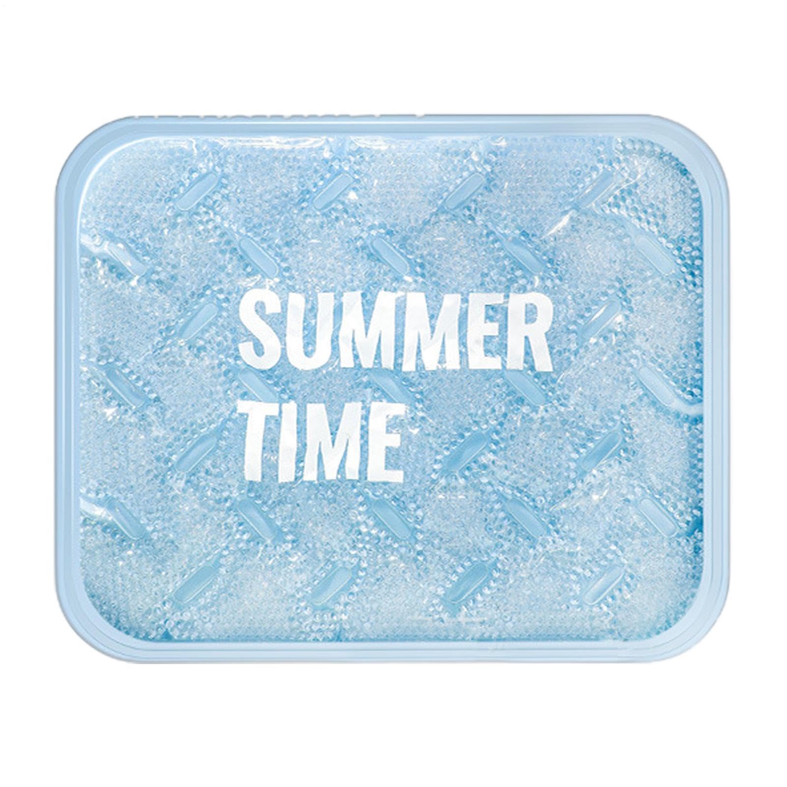 Coussin de siège en gel ergonomique et rafraîchissant à eau glacée